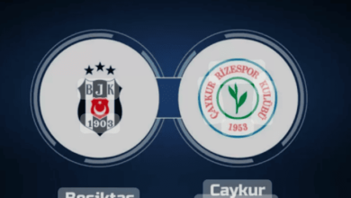 Besiktas vs Caykur Rizespor Liga Super Turki